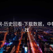中特网-历史回看-下载数据，中特马上找